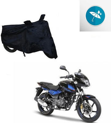 RPSENTTERPR Waterproof Two Wheeler Cover for Bajaj(Pulsar 150 DTS-i, Black)
