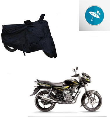 MMSSTAR Waterproof Two Wheeler Cover for Bajaj(Discover 100 DTS-i, Black)