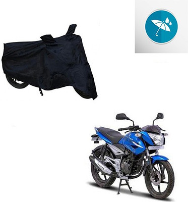 Mdstar Waterproof Two Wheeler Cover for Bajaj(XCD 125cc, Black)