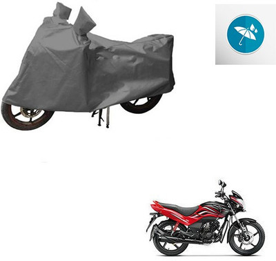 RPSENTTERPR Waterproof Two Wheeler Cover for Hero(Electric Optima, Grey)