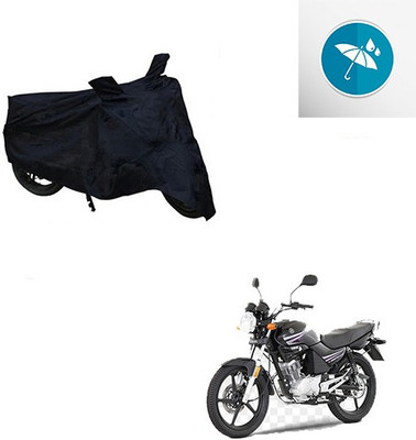 Atulit enterprises Two Wheeler Cover for Yamaha(Libero, Black)