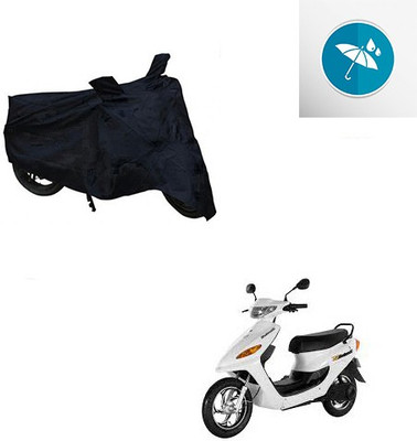 Atulit enterprises Two Wheeler Cover for Indus(Yo Electron, Black)