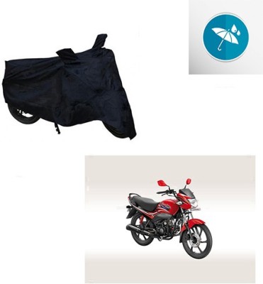 SRENTERPRISES Two Wheeler Cover for Hero(Xtreme Sports, Black)