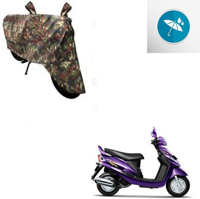 Atulit enterprises Two Wheeler Cover for Mahindra(Rodeo RZ, Multicolor)