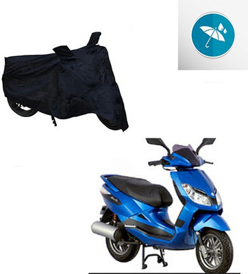 Atulit enterprises Two Wheeler Cover for Bajaj(Sunny, Black)