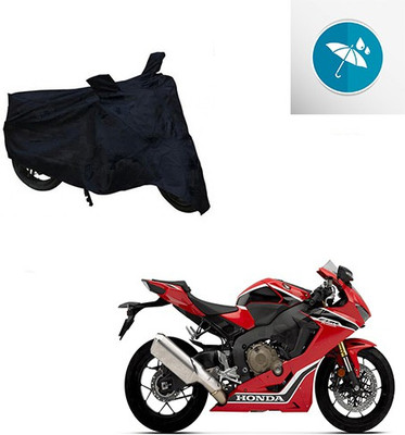 Atulit enterprises Two Wheeler Cover for Honda(CBR 1000RR, Black)