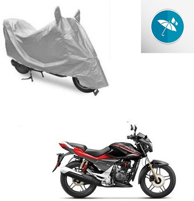 Atulit enterprises Two Wheeler Cover for Honda(CBZ Extreme, Silver)