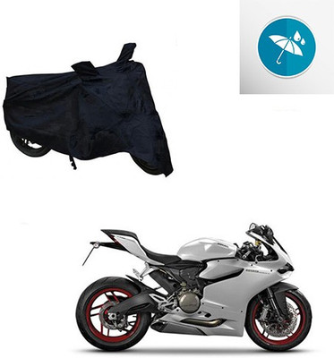 Atulit enterprises Two Wheeler Cover for Ducati(899 Panigale, Black)