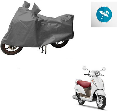 RPSENTTERPR Waterproof Two Wheeler Cover for Honda(Activa 5G, Grey)