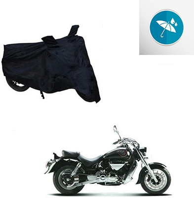 Mdstar Waterproof Two Wheeler Cover for Hyosung(ST7, Black)