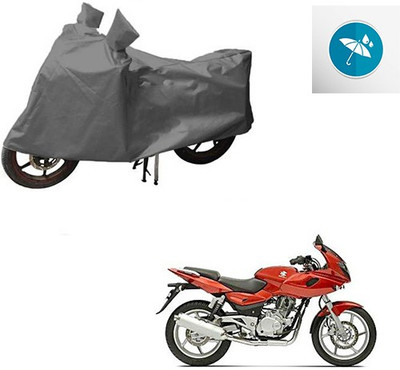 RPSENTTERPR Waterproof Two Wheeler Cover for Bajaj(Discover 150 f, Grey)
