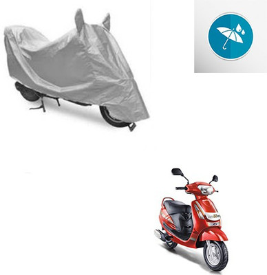Atulit enterprises Two Wheeler Cover for Mahindra(Duro DZ, Silver)