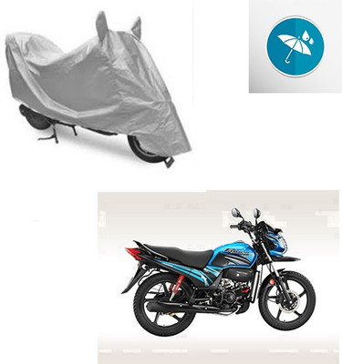 Atulit enterprises Two Wheeler Cover for Honda(Passion Pro TR, Silver)