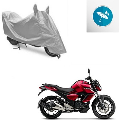 Atulit enterprises Two Wheeler Cover for Yamaha(FZ-S, Silver)