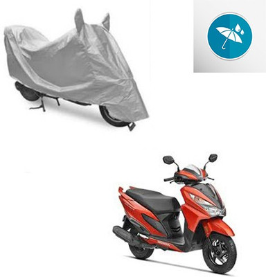 Atulit enterprises Two Wheeler Cover for Honda(Grazia, Silver)