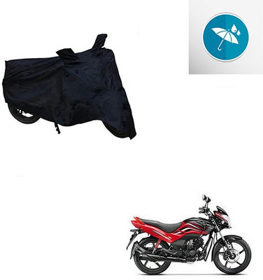 Atulit enterprises Two Wheeler Cover for Honda(Passion Xpro, Black)