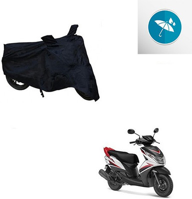 Atulit enterprises Two Wheeler Cover for Yamaha(Ray Z, Black)