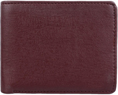 PATHROVER Men Casual Brown Artificial Leather Wallet(10 Card Slots)