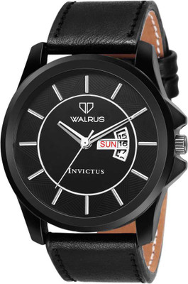 Walrus Invictus Day & Date Function Analog Watch  - For Men