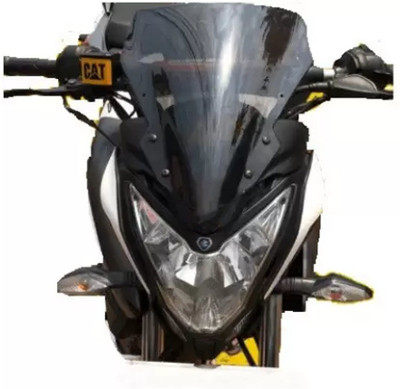 Sms traders Tinted Black Uni Visor Bike Headlight Visor