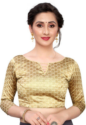 HYPHORIA Jacquard Self Design Blouse Material