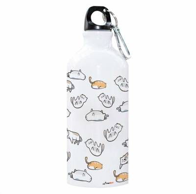 FirseBUY Cute Sleeping Cats Printed 600 ml Bottle