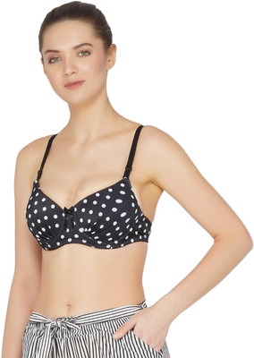 TOMKOT Women Push-up Lightly Padded Bra(Black)