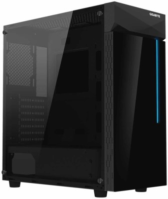 Gigabyte C200 Glass ATX Mid-Tower PC Case Cabinet(Black)