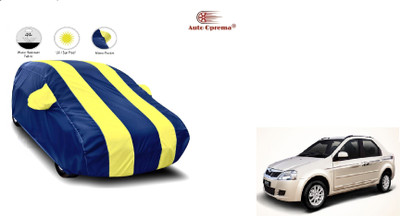Auto Olprema Car Cover For Mahindra Verito Vibe CS (With Mirror Pockets)(Blue, Yellow)