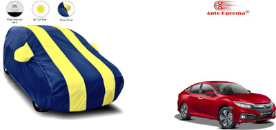 Auto Olprema Car Cover For Honda City ZX (With Mirror Pockets)(Blue, Yellow)