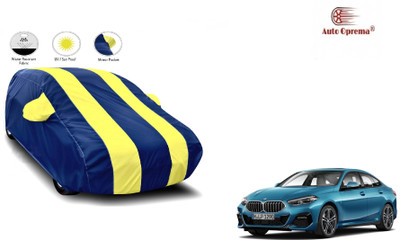 Auto Olprema Car Cover For Mahindra KUV100 (With Mirror Pockets)(Blue, Yellow)