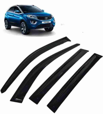 CARSHADE Tape on Black Window Visor(Black Set of 4)