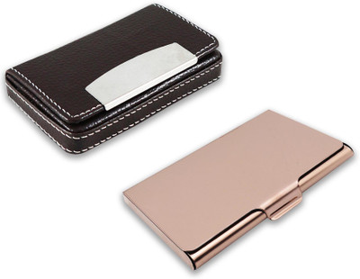 auteur 10 Card Holder(Set of 2, Multicolor)