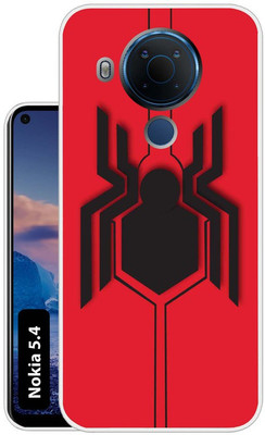Flipkart SmartBuy Back Cover for Nokia 5.4(Red, Black, Dual Protection, Silicon, Pack of: 1)