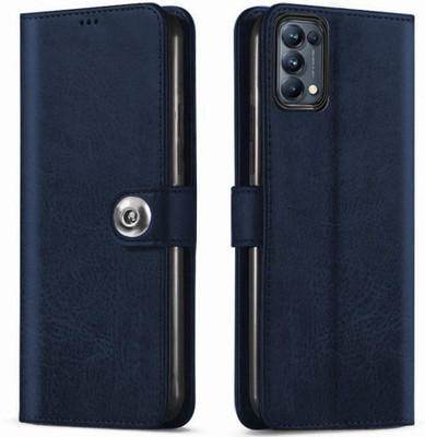 BOZTI Back Cover for Oppo Reno5 Pro(Blue, Grip Case, Pack of: 1)