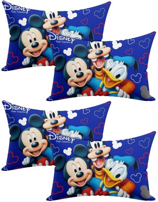 KUBER INDUSTRIES Printed Pillows Cover(Pack of 4, 41 cm*70 cm, Blue)