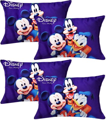 KUBER INDUSTRIES Printed Pillows Cover(Pack of 4, 41 cm*70 cm, Blue)