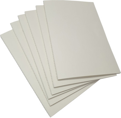 INNAXA Off-White (Pack of 6) 64 Ruled Pages A5 Notebook Ruled 64 Pages(Off-White, Pack of 6)