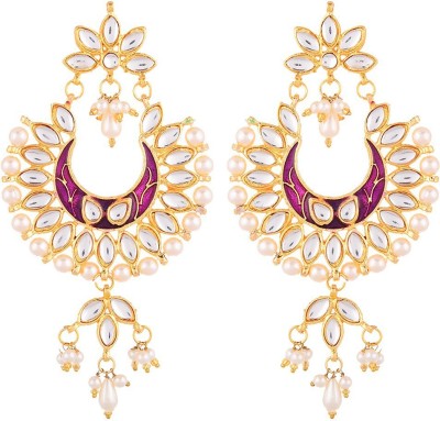 ZENEME Trendy Stylish Cubic Zirconia Alloy Drops & Danglers