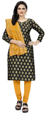 MORLY Cotton Silk Self Design Salwar Suit Material