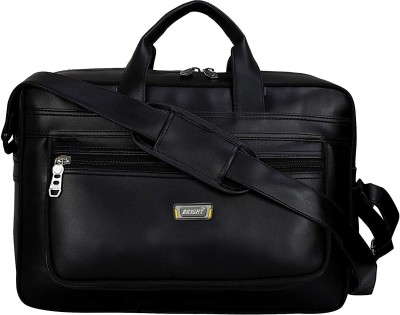 Bright Luggage Men Black Messenger Bag