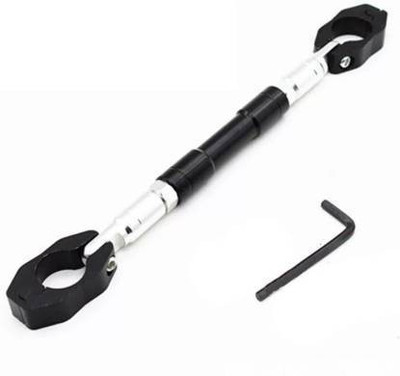 Jetnix Universal Adjustable Motorcycle Handlebar Cross bar (black) Handle Bar(Black)