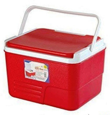 AK HUB 14 L Plastic Mulipurpose Use Insulated Ice Chiller Box ( 14 L - Red ) Ice Bucket(Red)