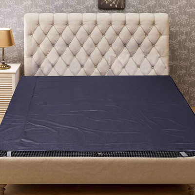 KUBER INDUSTRIES Fitted King Size Mattress Cover(Grey)