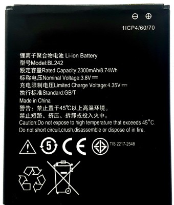 Full Mah Mobile Battery For  Lenovo A6000 / A6000 Plus BL242