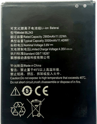 Full Mah Mobile Battery For  Lenovo K3 NOTE BL243