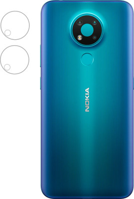 Vatsin Back Camera Lens Glass Protector for Nokia 3.4(Pack of: 2)