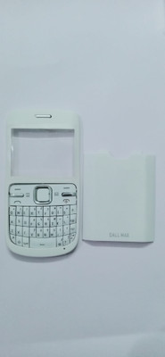 HS Enterprises NOKIA C3 BODY FRONT & BACK C3 BODY FRONT & BACK Front & Back Panel(WHITE)