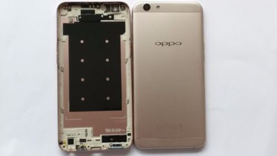 Spares4ever Oppo Oppo F1S Gold Back Panel(Gold)