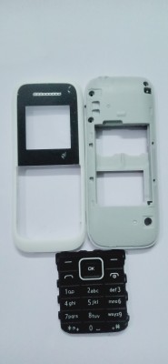 HS Enterprises SAMSUNG SAMSUNG B110 BODY Full Panel(WHITE BLACK)